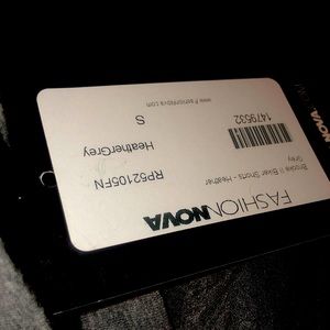 Grey Biker Shorts | S